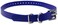 Educator Biothane Dog Collar Waterproof Odorproof Metal Buckle and D Ring Adjustable for Custom Fit Cool and Comfortable for Small Medium or Large Dogs 34Inch Blue