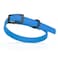 Dogline Biothane Waterproof Dog Collar Strong Coated Nylon Webbing with Black Hardware Odor Proof for Easy Care Easy to Clean High Performance Fits Small Medium or Large Dogs Cerulean Blue