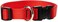 LupinePet Basics 34 Red 1322 Adjustable Collar for Medium and Larger Dogs
