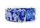 SightHound Gang Satin Lined Martingale Collar 12 Wide for IG Italian Greyhound Whippet Puppy Collar Other Breeds with Similar Neck Blue L 105125