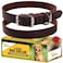 Adityna Leather Dog Collar for Large Dogs Classic Style Soft and Strong HeavyDuty TopGrain Leather Collar for Walking Training Hunting and Running L Neck 1924 inches Brown