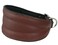 Dogs My Love Real Leather Extra Wide Padded Tapered Dog Collar 1113 Neck 2 Wide Brown