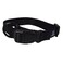 Hamilton Adjustable Nylon Dog Collar for Small Medium Large Dogs Black 34 Wide x 1622 Neck