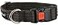 Dogs My Love Cotton Web Adjustable Dog Collar with Locking Device 4 Sizes Black Medium Neck 1419 Width 34