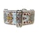 SGang Handmade Martingale GreyhoundSalukiWhippet Dog Collar 2 Wide 1114