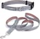 Lucky Love Dog Bold Matching Dog Collar and Leash Set Soft Adjustable Geometric Pattern Collar and Leash for Male Female Dogs XSmall Murphy Combo