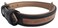 Soft Touch Collars Custom Handmade Hand Tooled Medium Padded Leather Dog Collar Black