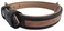 Soft Touch Collars Custom Handmade Hand Tooled Medium Padded Leather Dog Collar Black