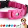 KONITY Reflective Dog Collar Compatible with AirTag Nylon Pet Cat Puppy Collar for Small Medium Large and Extra Large Dogs