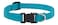 LupinePet Lupine Small Dog Collar 12 Wide Aqua adjusts 1016 Long