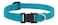 LupinePet Lupine Small Dog Collar 12 Wide Aqua adjusts 1016 Long
