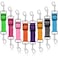 Saintrygo 8 Pieces Dog Collar Clip Prong Collar Safety Clip Adjustable Nylon Backup Harness Connector Double Ended Backup Clasp for Dog Harness PetWarm Colors