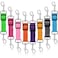 Saintrygo 8 Pieces Dog Collar Clip Prong Collar Safety Clip Adjustable Nylon Backup Harness Connector Double Ended Backup Clasp for Dog Harness PetWarm Colors