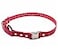 Educator 1Inch Biothane Dog Training Collar Strap ONLY Fits FE580 ET800 UL1200 Receivers NOT Compatible with ET300 ET400 or 34Inch Receivers Quick Snap Bungee Collar Red