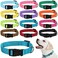 Buryeah 12 Pieces Dog Collar Bulk Puppy Collars Adjustable Nylon for Small Medium Dogs with Safety Buckle for Dogs Walking Running TrainingMixed Colors
