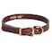 Mendota Products Mendota Pet Leather Standard Collar Dog Collar Made in The USA Chestnut 34 in x 16 in