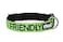 Dexil Limited Friendly Green Color Coded SM Buckle Dog Collar Known As Friendly Prevents Accidents by Warning Others of Your Dog in Advance