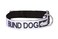Dexil Blind Dog White Color Coded Alert Warning SM LXL Buckle Dog Collars SM Collar 1017Lx1W
