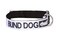 Dexil Blind Dog White Color Coded Alert Warning SM LXL Buckle Dog Collars SM Collar 1017Lx1W