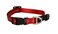 Rogz Utility Small 38Inch Reflective Nitelife Dog Collar Red