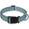 BOOMIBOO Reflective Dog Collar with Buckle Adjustable Safety Nylon Collars for Small Medium Large Dogs Grey XL