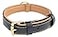 Soft Touch Collars Black Leather Padded Dog Collar Size Medium 20 Long x 1 Wide Neck Size 145 to 175 Inches