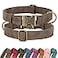 Didog Soft PU Leather Dog Collar Stylish Quick Released Dog Collar for Large Dogs Easy Clean Adjustable Pet Collar for Daily Walking Brown L Fit 1622 Neck