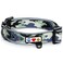 Pawtitas Camo GreyBlack Padded Dog Collar Large
