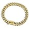 Yowity Strong Stainless Steel Gold Dog Chain Collars with Safety Buckle Lock14MM Cuban Link Chain Training CollarDog Necklace Walking Collar for Small Medium Large Dogs