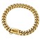 Yowity Strong Stainless Steel Gold Dog Chain Collars with Safety Buckle Lock14MM Cuban Link Chain Training CollarDog Necklace Walking Collar for Small Medium Large Dogs