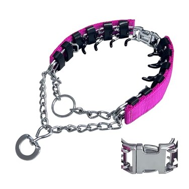 HAESINPA No Pull Collar with Quick Release Buckle for Small Medium Large Dogs