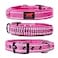 Tuff Pupper Heavy Duty Dog Collar with Handle Ballistic Nylon Heavy Duty Collar Padded Reflective Dog Collar with Adjustable Stainless Steel Hardware Convenient Sizing for All Breeds