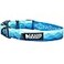 Leash Boss Patterned Reflective Dog Collar Pattern Collection Colorful Dog Collar with Triple Reflection Threads for Small Medium and Large Dogs Small 11516 Neck x 34 Wide Wave Pattern