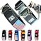 DEZIZEUSK9 Tactical Dog Collar 2 Inch Wide Thick Heavy Duty Military Style with Metal Buckle Adjustable for Medium Large Breeds Durable K9 Training Gear with Patch Area USA Flag Patch Strong and Secur