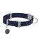 Ruffwear Confluence Dog Collar Waterproof Heavy Duty Quick Release Buckle OdorResistant Easy Clean Adjustable TPU Webbing with Silent ID Attachment Midnight Blue 2026