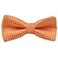 Heypet Puppy Kitten Collar Bow Tie Small Cat Dogs Neck Bowtie Adjustable for Wedding Birthday DDT1 Orange with White Polka Dot