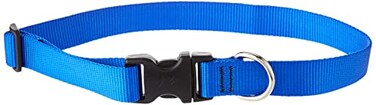 LupinePet Basics 1 Blue 1628 Adjustable Collar for Large Dogs