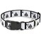 Buckle-Down BuckleDown PCW30136WL Ace Of Spades Plastic Clip Collar Wide Large1832