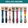 Wilderdog Waterproof Dog Collar Repels Water Dirt Medium 1318 Olive