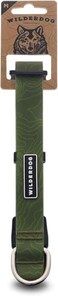 Wilderdog Waterproof Dog Collar Repels Water Dirt Medium 1318 Olive