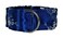 SightHound Gang Satin Lined Martingale Collar 12 Wide for IG Italian Greyhound Whippet Puppy Collar Other Breeds with Similar Neck Blue Sakura S 795