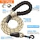 Ladoogo Reflective Dog Collar Padded with Soft Neoprene Breathable Adjustable Nylon Dog Collars for Small Medium Large Dogs Medium Pack of 1 Vanilla Plaid CollarLeash