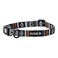 Wolfgang ManBeast Wolfgang Heavy Duty Adjustable Dog Collar with Quick Release Nylon Buckle for Walking Training NewMoon Print Small