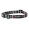 Wolfgang ManBeast Wolfgang Heavy Duty Adjustable Dog Collar with Quick Release Nylon Buckle for Walking Training NewMoon Print Small