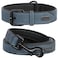 Didog Soft Padded Leather Dog Collar and Leash Set Adjustable Dog Leash and Collar Set with Metal Buckle Breathable Dog Collars with 4FT PU Leather Dog Leash for Medium Large Dogs Blue L