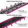 Monstoyo Martingale No Pull Dog Collar Heavy Duty Nylon With Buckle Adjustable Anti Pull Reflective Slip Collar for Large Medium Small Dog Training Walking M Hot Pink