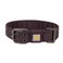 Carhartt Pet Fully Adjustable Wide Webbing Collar for Dogs Heavy Duty Nylon for Walking Training Deep Wine Medium