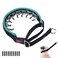 Monstoyo Martingale No Pull Dog Collar Heavy Duty Nylon With Buckle Adjustable Anti Pull Reflective Slip Collar for Large Medium Small Dog Training Walking M Green