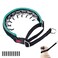 Monstoyo Martingale No Pull Dog Collar Heavy Duty Nylon With Buckle Adjustable Anti Pull Reflective Slip Collar for Large Medium Small Dog Training Walking M Green