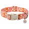 ARING PET Spring Summer Dog Collar Cute Daisy Wildflower Floral Blossom Pet Collars for Small Medium Large Girl DogsL Size